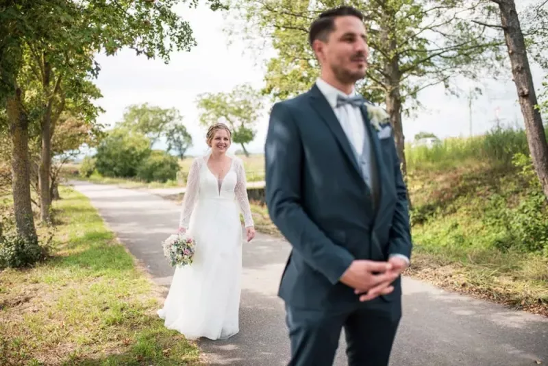 Hochzeitsfotograf Karlsruhe First look