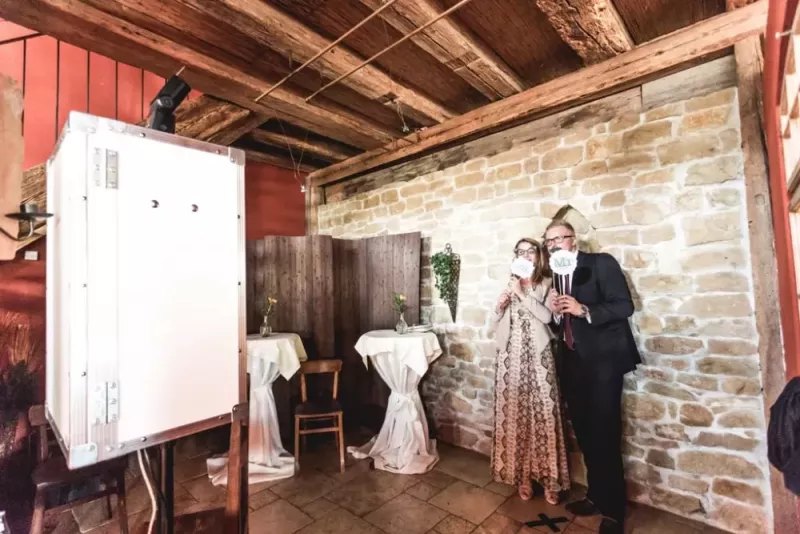 Photobooth für Hochzeit mieten in Freiburg