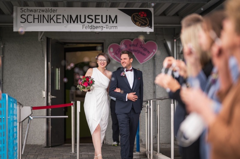 Standesamtliche Hochzeit im Feldbergturm Schwarzwald