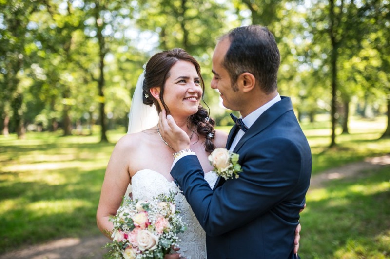 Hochzeitsfotograf Freiburg Brautpaarfotos im Wald