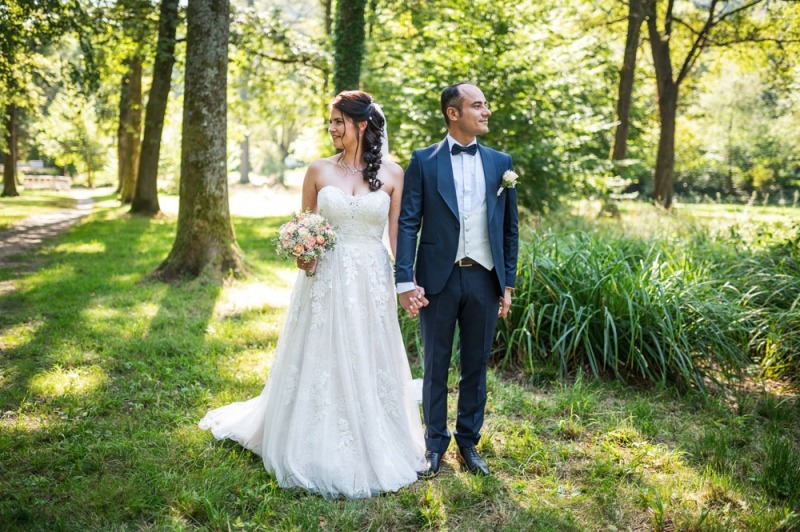 Hochzeitsfotograf Freiburg Brautpaarfotos im Wald