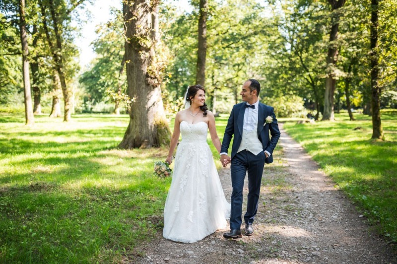 Hochzeitsfotograf Freiburg Brautpaarfotos im Wald