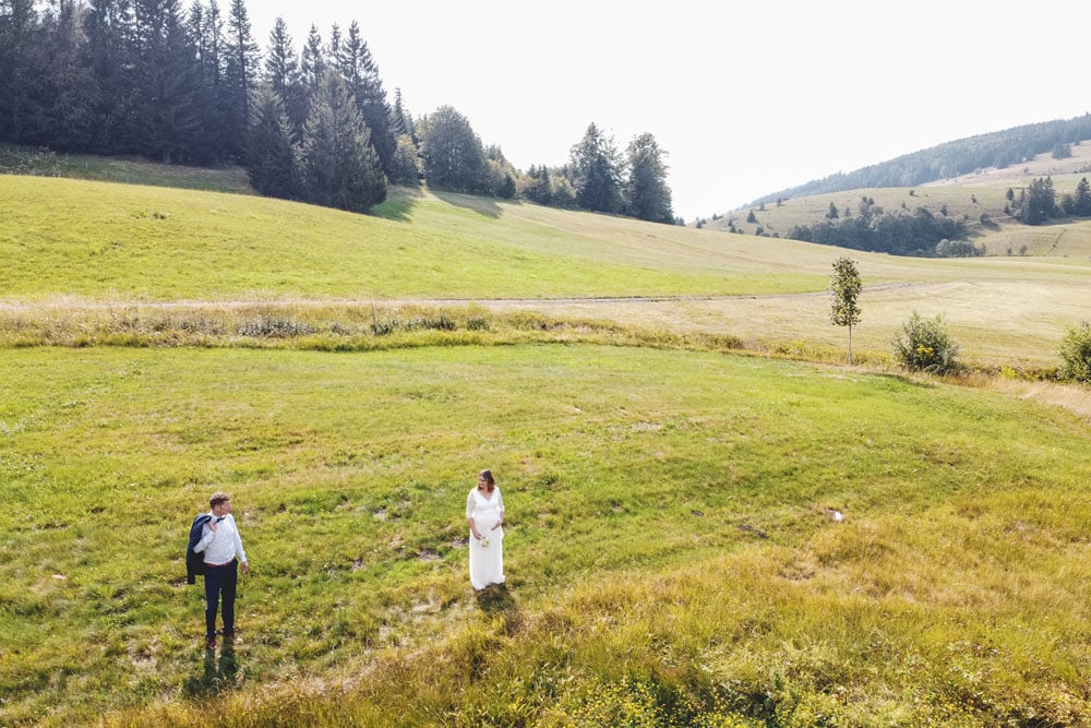 Hochzeitsfotograf Schwarzwald Drohne