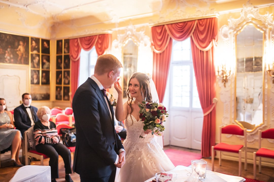 Hochzeit Winter Schloss Bürgeln